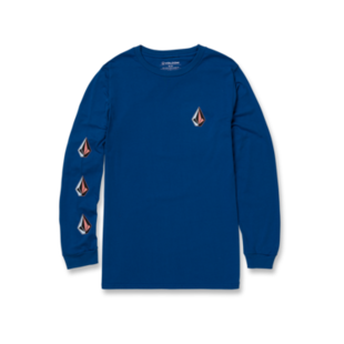 Iconic Stone Long Sleeve Tee / Royal