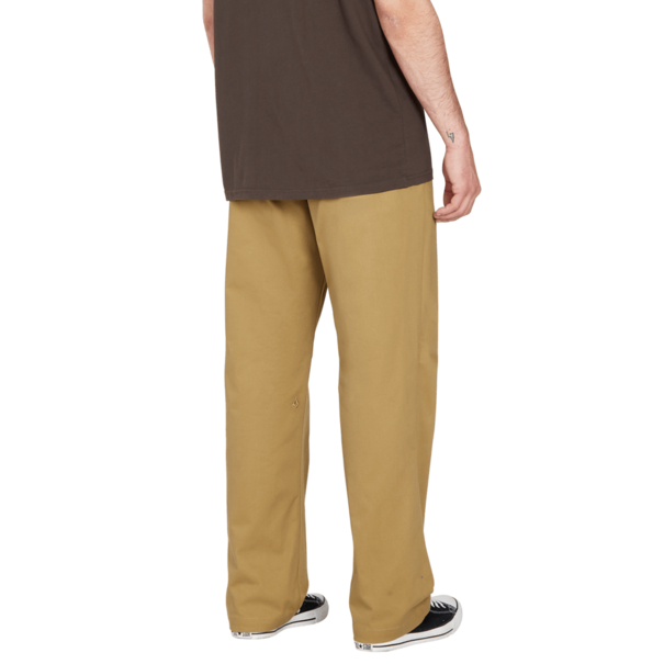 Volcom FRICKIN SKATE CHINO PANT - Dark Khaki