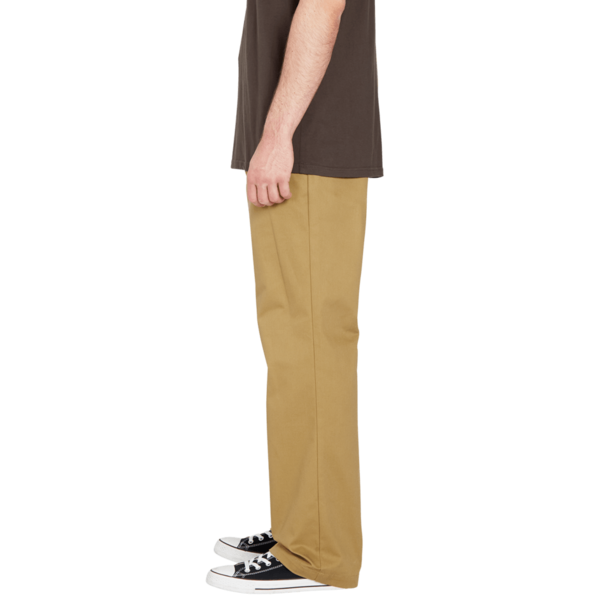 Volcom FRICKIN SKATE CHINO PANT - Dark Khaki