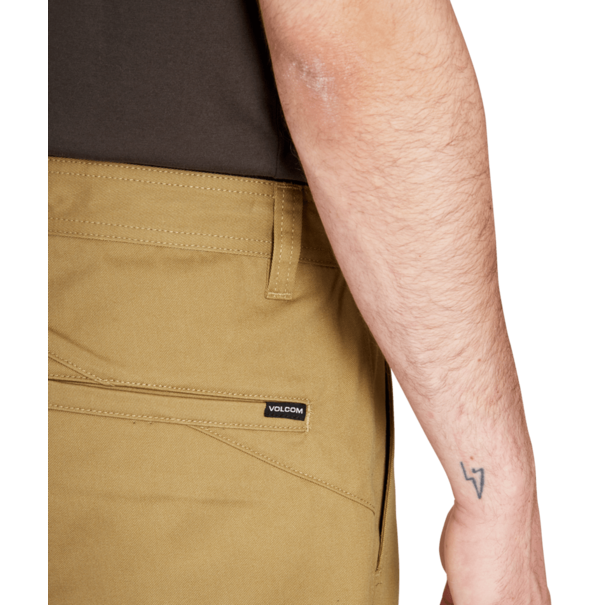 Volcom FRICKIN SKATE CHINO PANT - Dark Khaki
