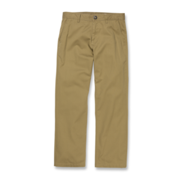 Volcom FRICKIN SKATE CHINO PANT - Dark Khaki