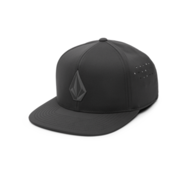 Volcom STONE TECH SNAPBACK Hat - Black