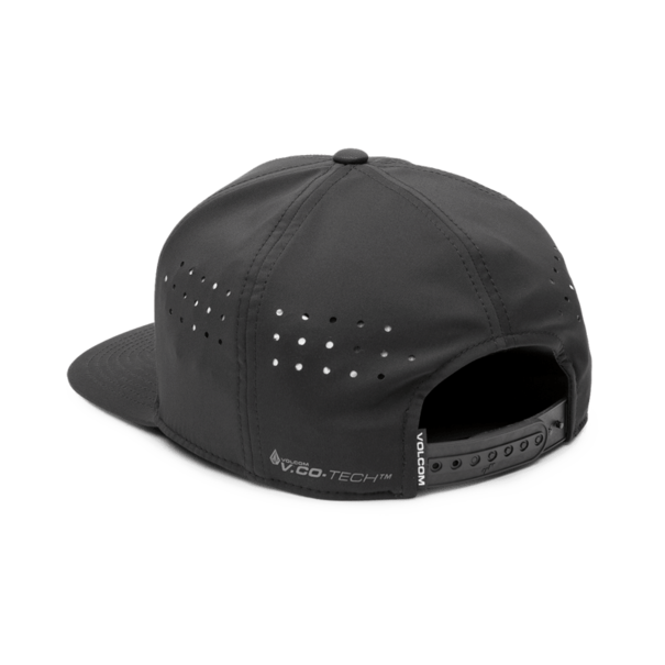 Volcom STONE TECH SNAPBACK Hat - Black