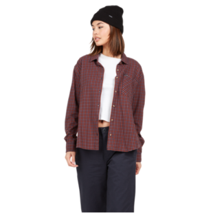 Plaid To Meet U Long Sleeve Midnight Blue