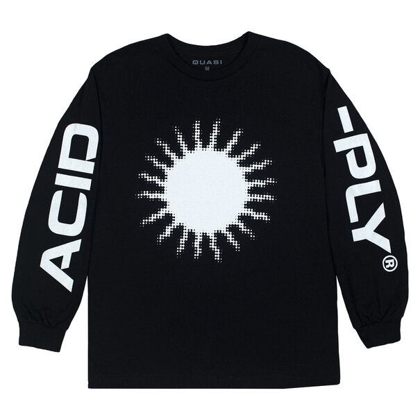 QUASI BOARDS Acid Ply Long Sleeve / Black