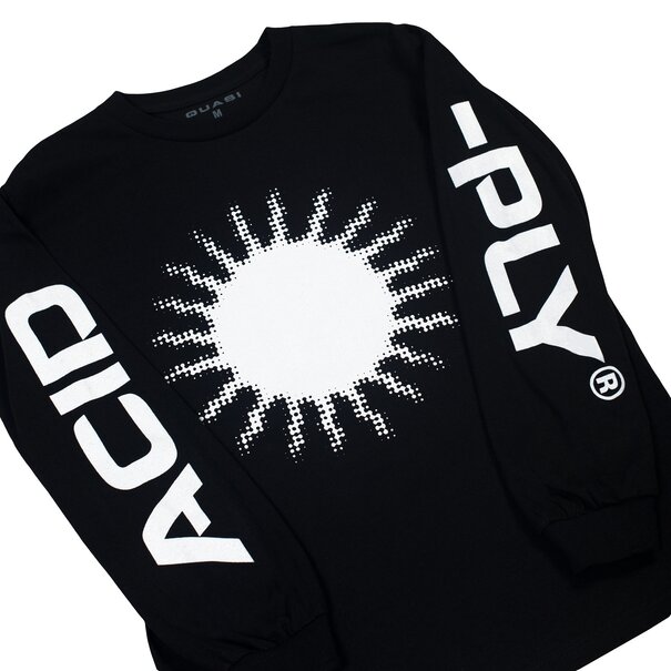 QUASI BOARDS Acid Ply Long Sleeve / Black