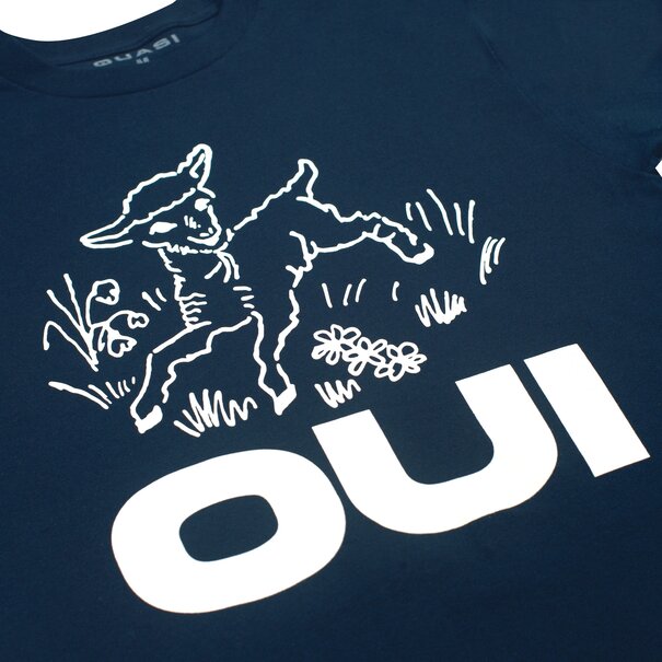 QUASI BOARDS Oui Tee - Navy