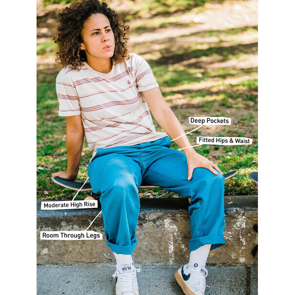 Volcom Thisthatthem Skate Harbor Blue