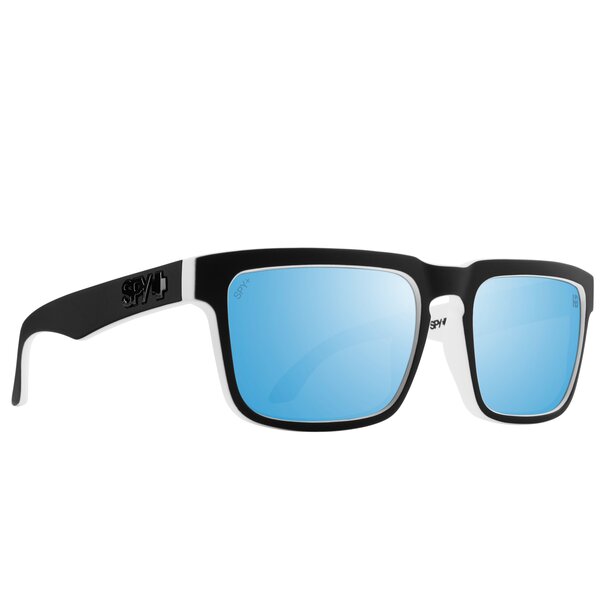 Spy Optics Helm Whitewall - Happy Boost Polar Ice Blue Mirror