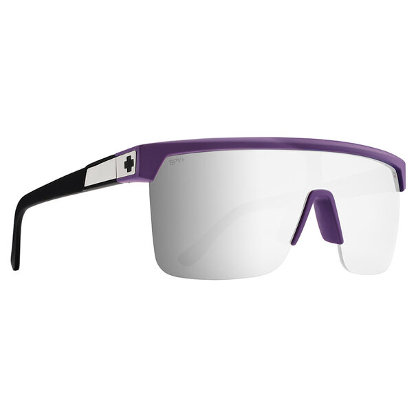 Spy Optics Flynn 5050 Matte Purple With Happy Bronze Platinum Mirror Lenses
