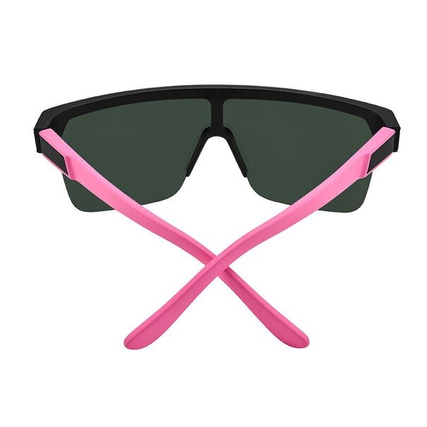 Spy Optics Flynn 5050 Matte Neon Pink With Happy Gray Light Green Mirror Lenses