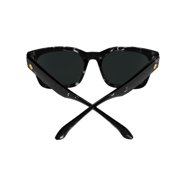 Spy Optics Dessa Black Marble Tortoise With Happy Gray Green Black Mirror Lenses