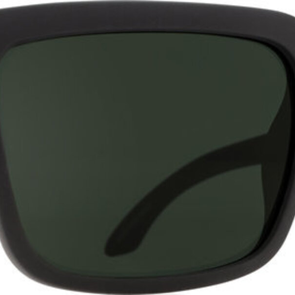 Spy Optics Helm Soft Matte Black - Hd Plus Gray Green