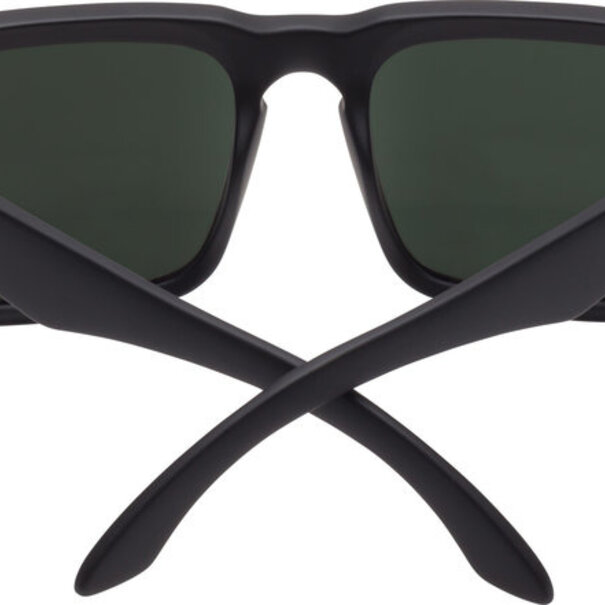 Spy Optics Helm Soft Matte Black - Hd Plus Gray Green