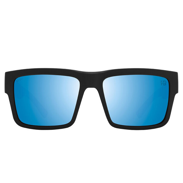 Spy Optics Montana Soft Matte Black - Happy Boost Polar Ice Blue Mirror
