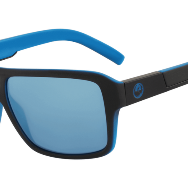 DRAGON EYEWEAR The Jam H2O Plr Matte Black With Ll Blue Ion Lenses