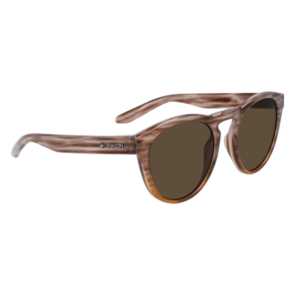 DRAGON EYEWEAR Opus Grey Caramel Gradient With Ll Brown Lenses