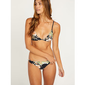 For The Tide V-Neck Top / Black Combo