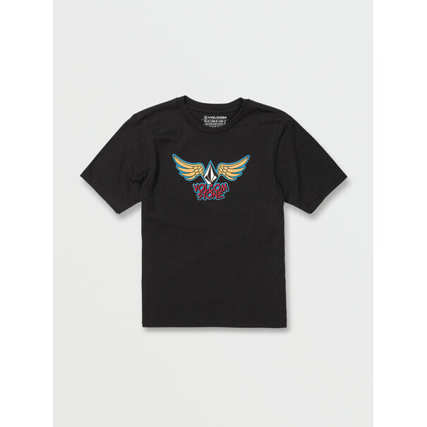 Volcom Wingz Short Sleeve Tee / Black