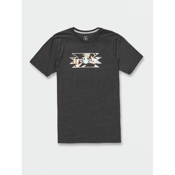 Volcom Shamanta Short Sleeve Tee / Dark Black Heather