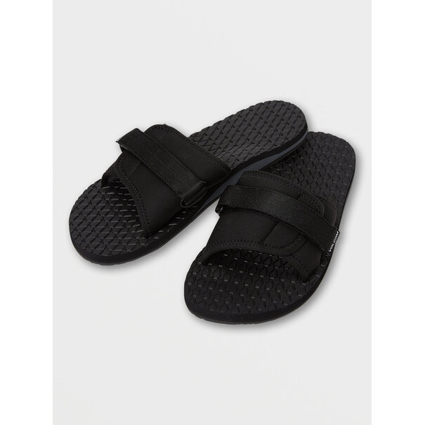 Volcom Eco Recliner Slide Black Grey