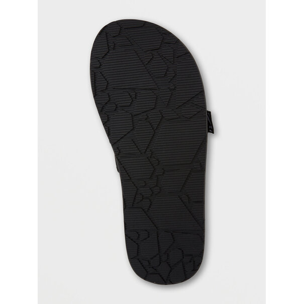 Volcom Eco Recliner Slide Black Grey