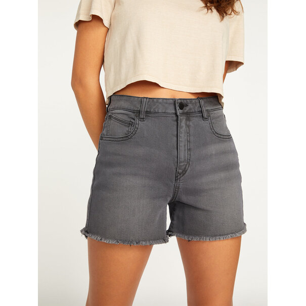 Volcom Stn Step Hirise Shrt Vintage Black