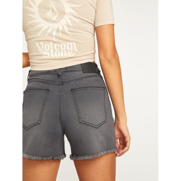 Volcom Stn Step Hirise Shrt Vintage Black