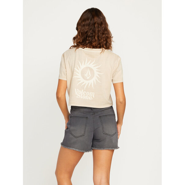 Volcom Stn Step Hirise Shrt Vintage Black