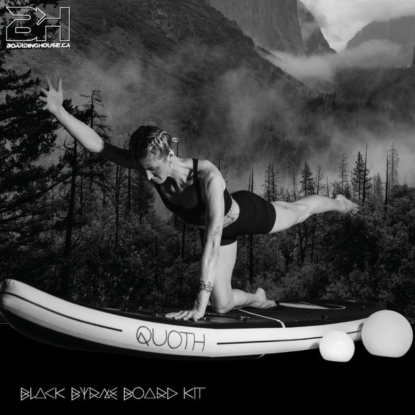 Quoth Life Byrne Paddle Board Kit / Black