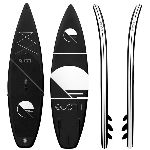 Quoth Life Byrne Paddle Board Kit / Black
