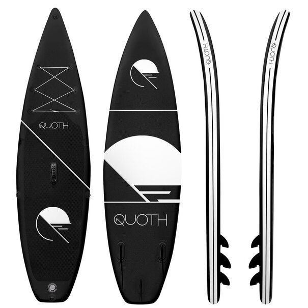 Quoth Life Byrne Paddle Board Kit / Black