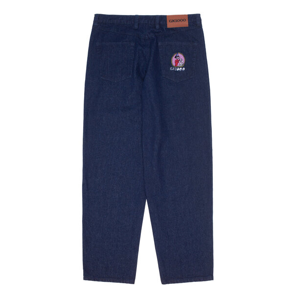 GX1000 Baggy Pant- Dark Blue - Denim