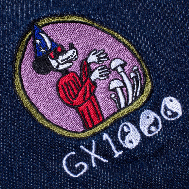 GX1000 Baggy Pant- Dark Blue - Denim