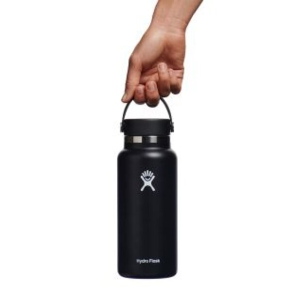 Hydro Flask 32 Oz Wide Flex Cap Black Black