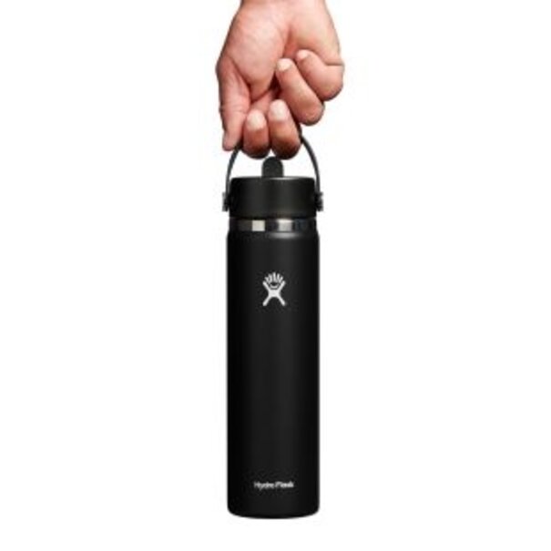 Hydro Flask 24 Oz Wide Flex Straw Cap / Black