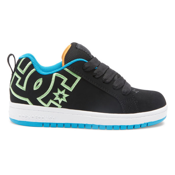 DC Shoes Youth Court Graffik / Black, White and Green