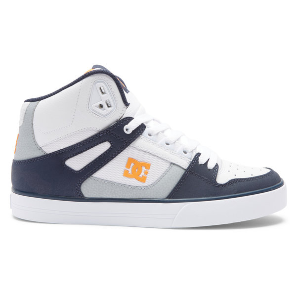 DC Shoes Pure High Top WC / White, Grey and Orange