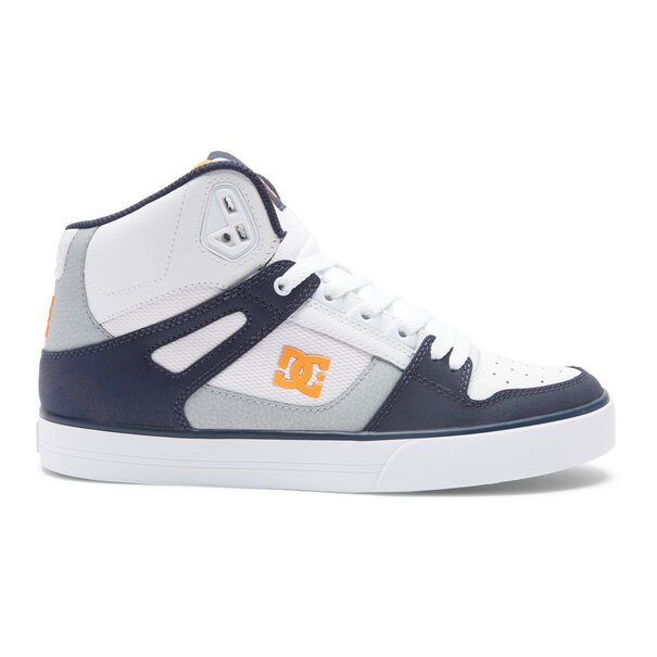 DC Shoes Pure High Top WC / White, Grey and Orange