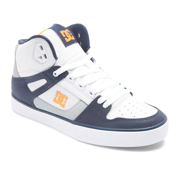DC Shoes Pure High Top WC / White, Grey and Orange