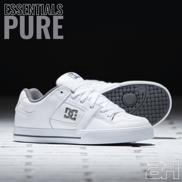 DC Shoes Pure / White Battleship