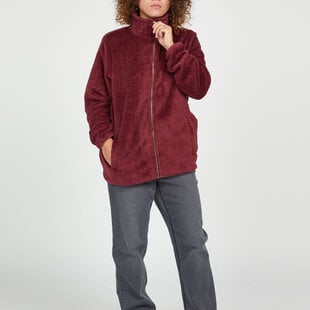 Pheelin Phuzzy Zip / Burgundy