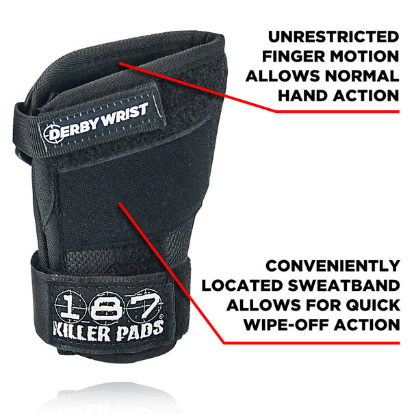 187 Killer pads Derby Wrist Guard