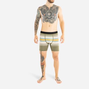 Classic Boxer Brief / Pine Sunday Stripe