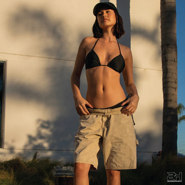 Volcom Kraftsman Denim Shorts / Almond