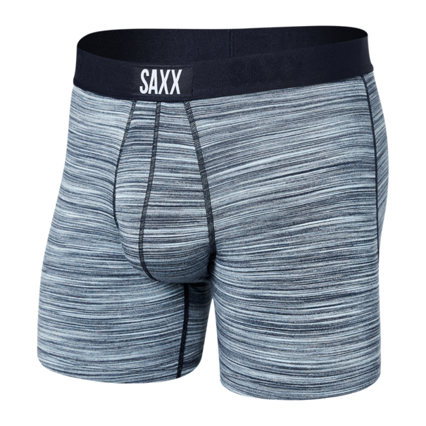 SAXX Underwear Vibe Super Soft / Blue Spacedye Heather