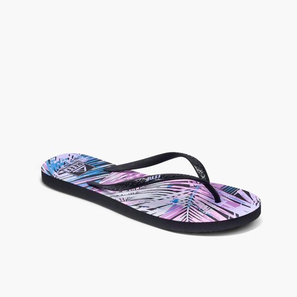 Reef Seaside Print Sandal / Palm Fronds