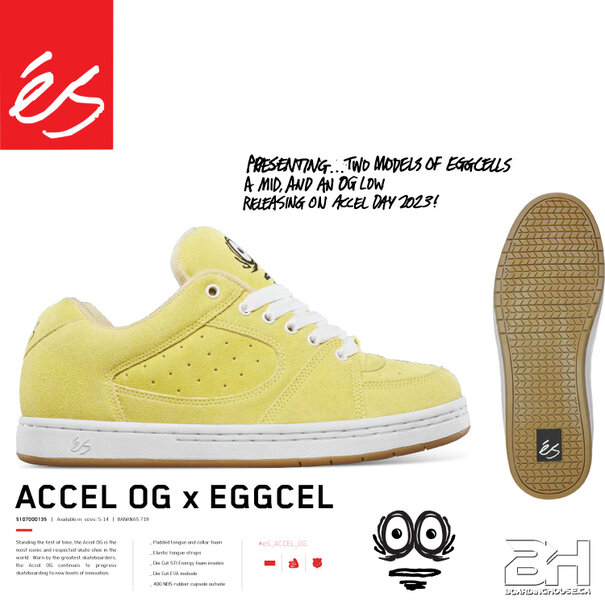 ES Footwear Accel OG x Egg Cell / Bananas