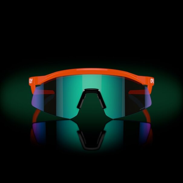 Oakley Sunglasses Hydra Neon Orange With Prizm Sapphire Lenses