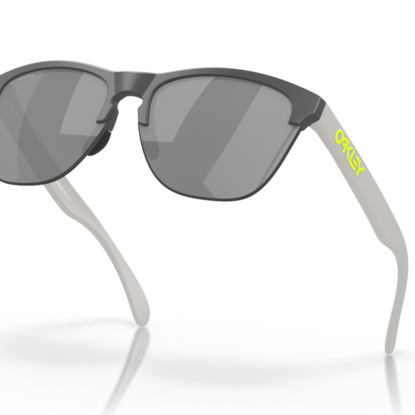 Oakley Sunglasses Frogskins Lite Matte Dark Grey With Prizm Black Lenses